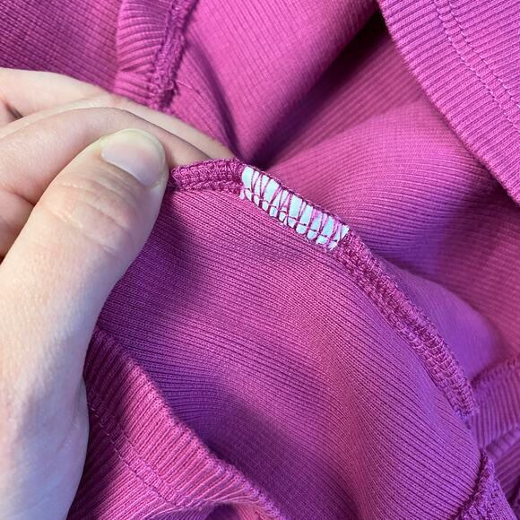 Zara Cropped Cut Out Tank Top Womens Size M Fuchsia Pink - Picture 5 of 5